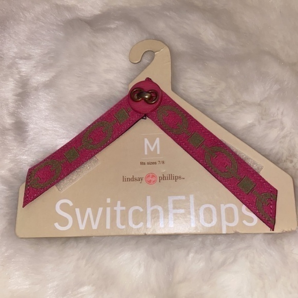 SwitchFlops Switch Flops Lindsay Phillips size M 7/8 Marilyn style NEW